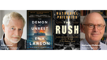 More Info for Authors Erik Larson & Nathaniel Philbrick
