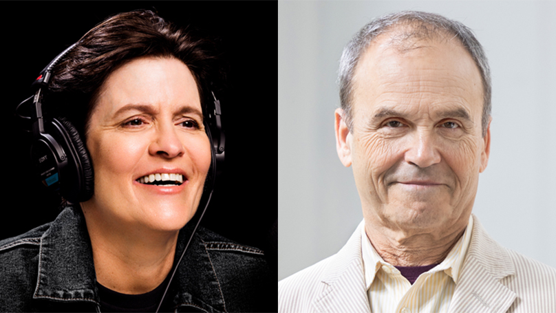 Prominent Tech Journalist Kara Swisher with Bestselling Author Scott Turow - Burn Book: A Tech Love Story