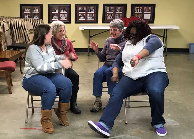 The Second City ensemble 2019 The Second City ensemble 2019